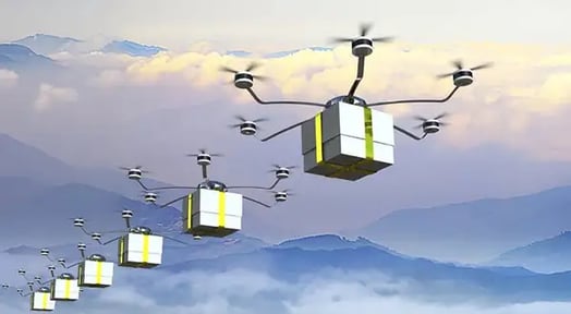 Commercial delivery drones are “a lot closer” to reality than skeptics think